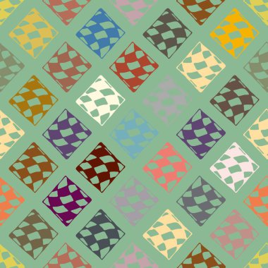 soyut dikişsiz desen, vektör illüstrasyonu