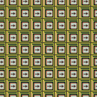 Kot düğmeleri Dikişsiz desen vektör çizim ile 