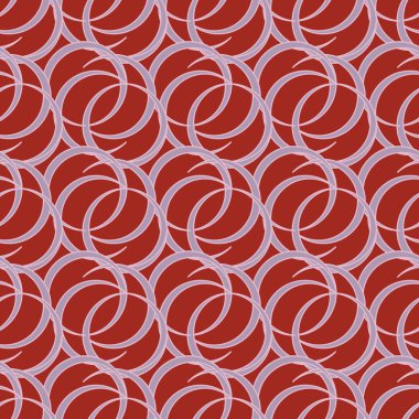 vektör çizim arka planı için daireler ile seamless modeli   