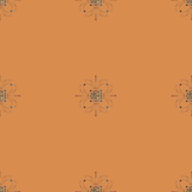 Vintage seamless modeli, vektör çizim 