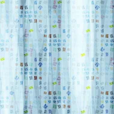 soyut geometrik renkli Dikişsiz desen arka plan için vektör çizim