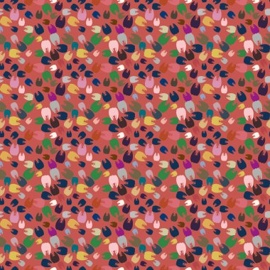 Çok renkli diş parlak Dikişsiz desen arka planı için.