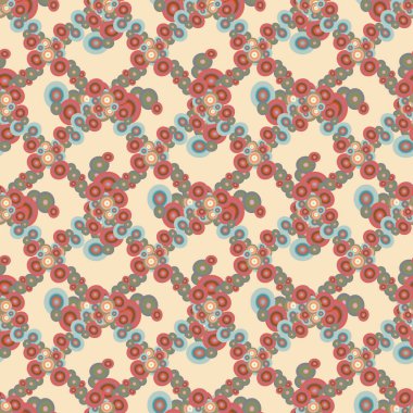 soyut geometrik renkli Dikişsiz desen arka plan için vektör çizim