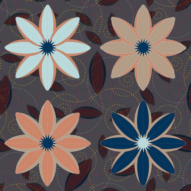 vektör çizim arka planı için seamless modeli   