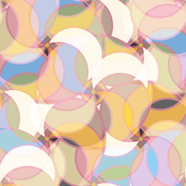 soyut geometrik renk desenli vektör çizimi