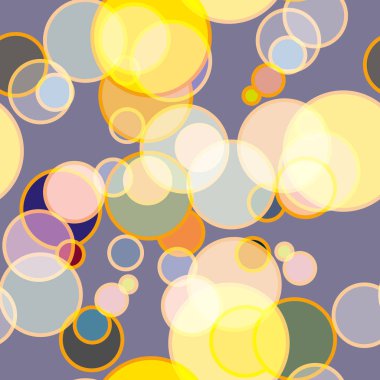 Daireler ile sorunsuz arka plan