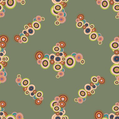 soyut geometrik renkli Dikişsiz desen arka plan için vektör çizim