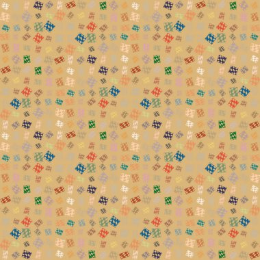 soyut geometrik renkli Dikişsiz desen arka plan için vektör çizim