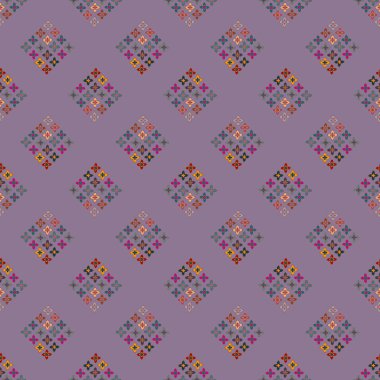  soyut çiçek geometrik Dikişsiz desen arka planı için