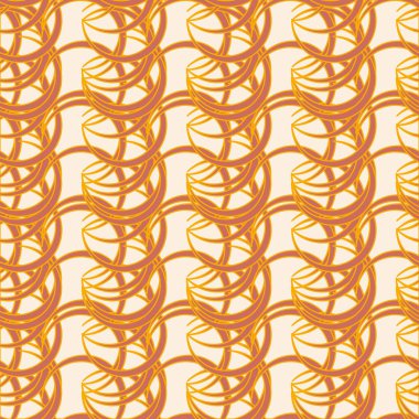 vektör çizim arka planı için daireler ile seamless modeli   