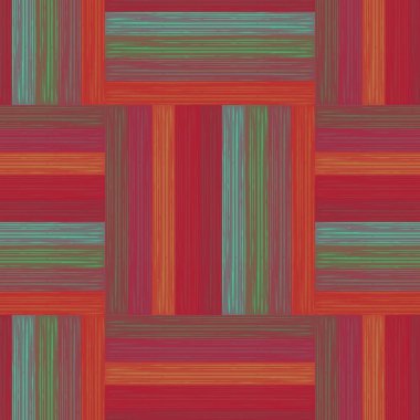 Dekoratif renkli kesintisiz vektör Resepsiyon ahşap desen