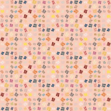 soyut geometrik renkli Dikişsiz desen arka plan için vektör çizim