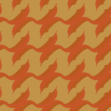 Dekoratif renkli seamless modeli sevimli yunuslar ile