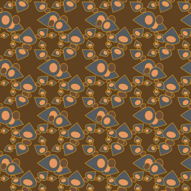 Soyut geo damla şeklindeki PIN arka plan deseni. 