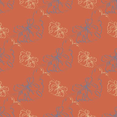 Renkli Yay ve kurdeleler sorunsuz desenli arka.