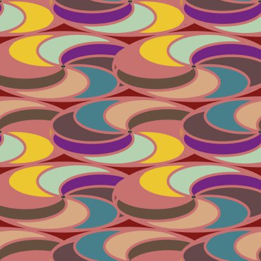 soyut geometrik renk desenli vektör çizimi