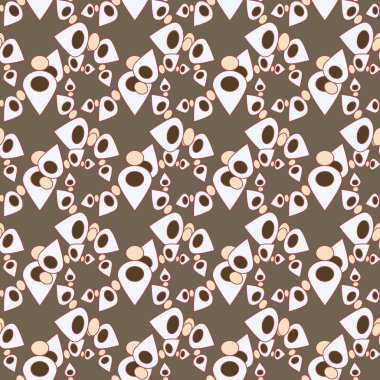 Soyut geo damla şeklindeki PIN arka plan deseni. 