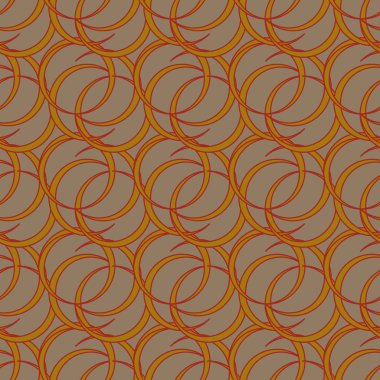 Daireler için arka plan ile Seamless modeli. vektör çizim