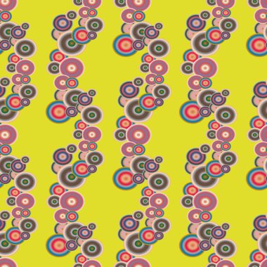 soyut geometrik renkli Dikişsiz desen arka plan için vektör çizim