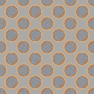 Dikişsiz desen, vektör çizim sattı