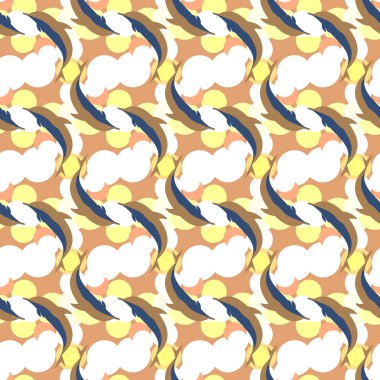 soyut geometrik renkli Dikişsiz desen arka plan için vektör çizim