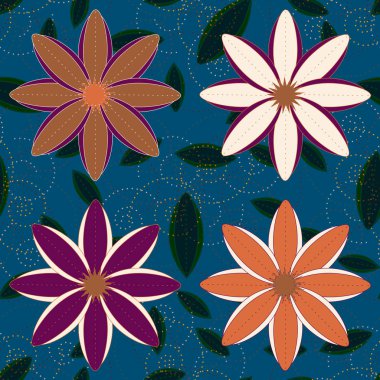 vektör çizim arka planı için seamless modeli   