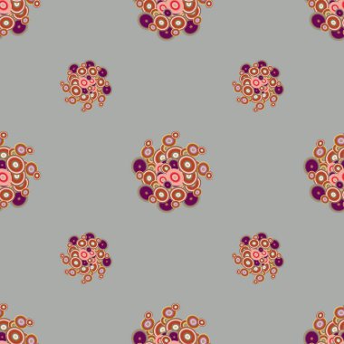 soyut geometrik renkli Dikişsiz desen arka plan için vektör çizim