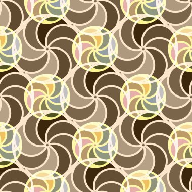 soyut geometrik renk desenli vektör çizimi