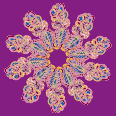 Stil zentangle yeni simetrik mandala doodle ile sanat esin kaynağı oldu. Duvar kağıdı, desen dolgularını, web sayfaları, yüzey dokuları için dekoratif nesne-ebilmek var olmak kullanılmış.