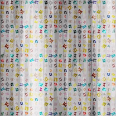 soyut geometrik renkli Dikişsiz desen arka plan için vektör çizim