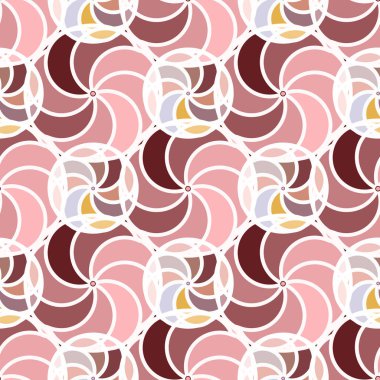 soyut geometrik renk desenli vektör çizimi