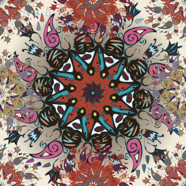 Arkaplan için soyut geometrik renkli desen. vektör illüstrasyonu 