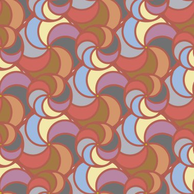 soyut geometrik renk desenli vektör çizimi