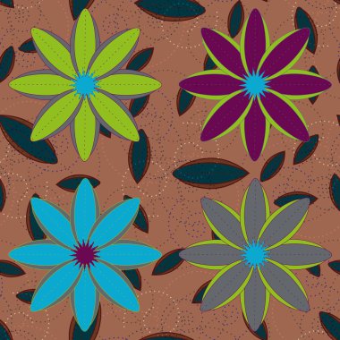 vektör çizim arka planı için seamless modeli   