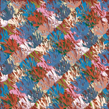 soyut dikişsiz desen, vektör illüstrasyonu