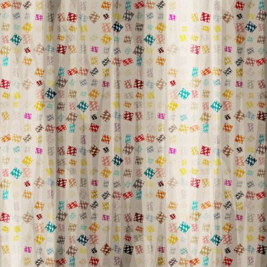 soyut geometrik renkli Dikişsiz desen arka plan için vektör çizim