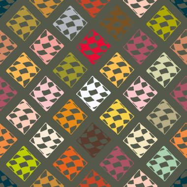 soyut dikişsiz desen, vektör illüstrasyonu