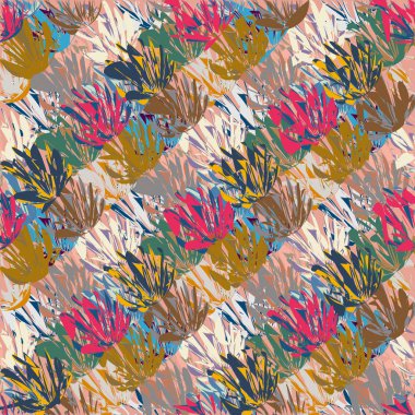 soyut dikişsiz desen, vektör illüstrasyonu