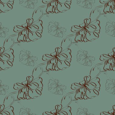 Renkli Yay ve kurdeleler sorunsuz desenli arka.