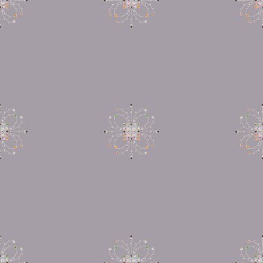 Vintage seamless modeli, vektör çizim 