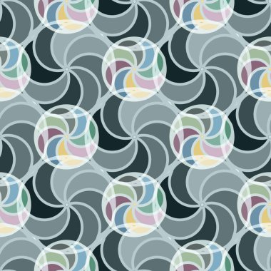 soyut geometrik renk desenli vektör çizimi