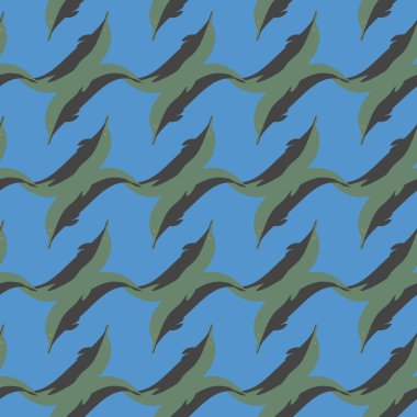 Dekoratif renkli seamless modeli sevimli yunuslar ile