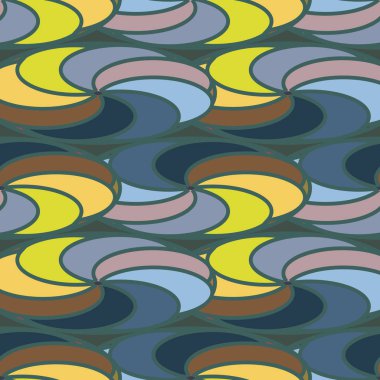 soyut geometrik renk desenli vektör çizimi