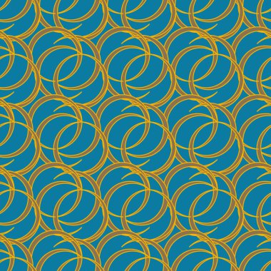 Daireler için arka plan ile Seamless modeli. vektör çizim