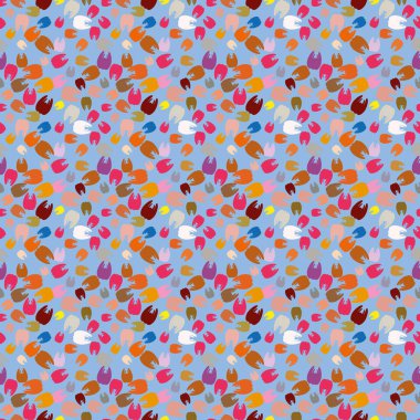 Çok renkli diş parlak Dikişsiz desen arka planı için.