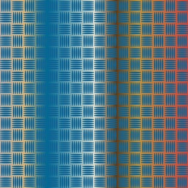 parlayan oluklu demir doku, paslanmaz çelik desen, vektör çizim 