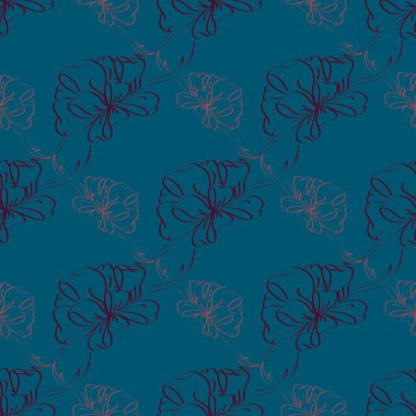 Renkli Yay ve kurdeleler sorunsuz desenli arka.