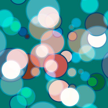 Daireler ile sorunsuz arka plan