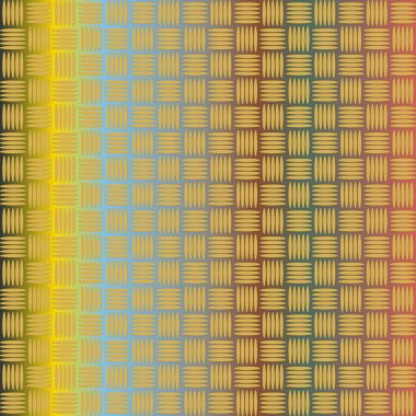 parlayan oluklu demir doku, paslanmaz çelik desen, vektör çizim 