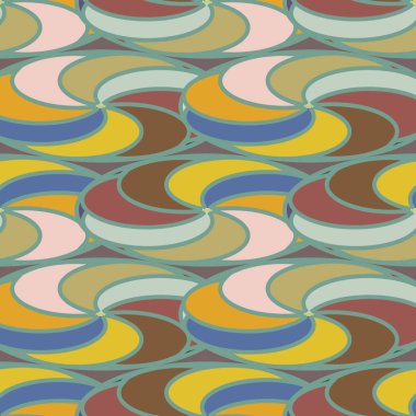 soyut geometrik renk desenli vektör çizimi